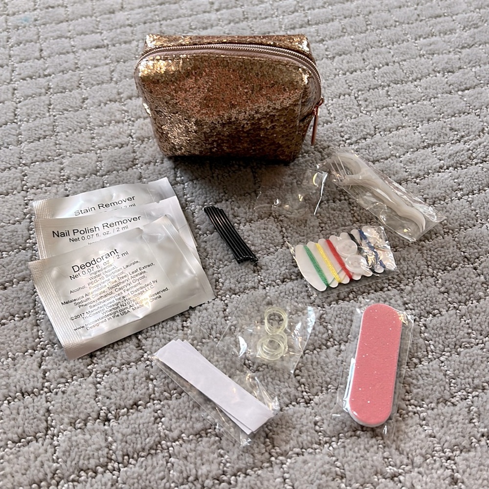 Emergency beauty bag